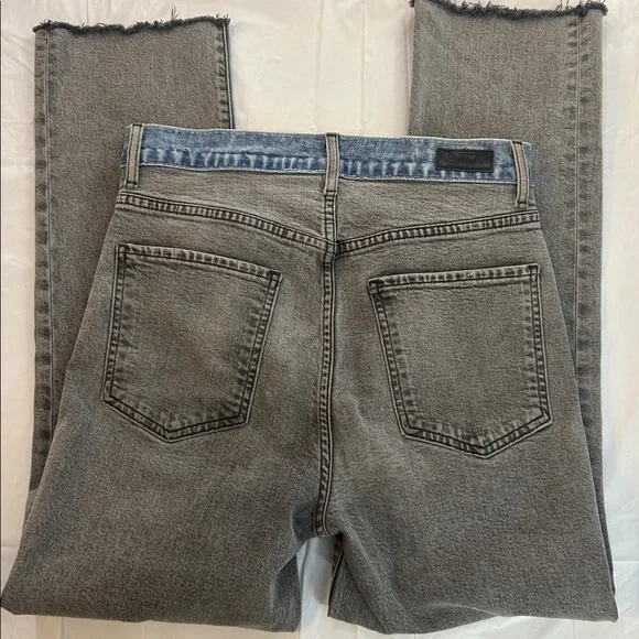Le Jean gray with blue Jean waistband 29 - Picture 4 of 9